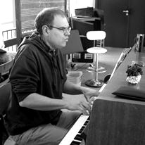 David Nicolle au piano